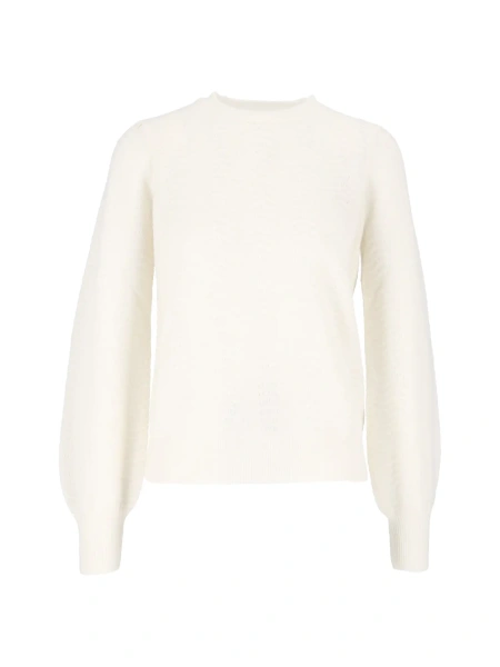 Pulovere MARIENNE WAVE SOFT-10 OFF WHITE