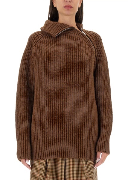 Pulovere Shirt With Zip.