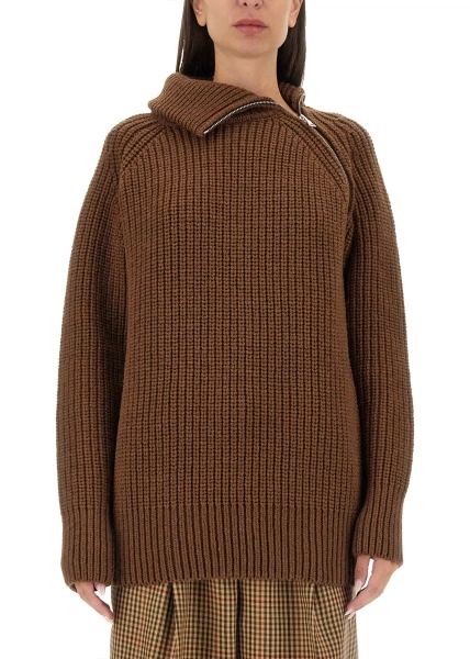 Pulovere Shirt With Zip.