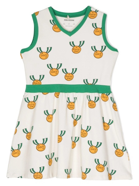Rochie casual MINI RODINI alba