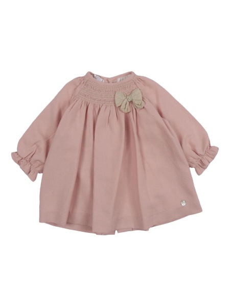 Rochie casual Paz Rodriguez roz din bumbac