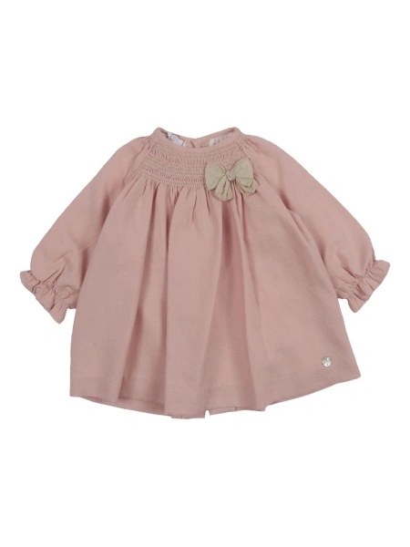 Rochie casual Paz Rodriguez roz din bumbac