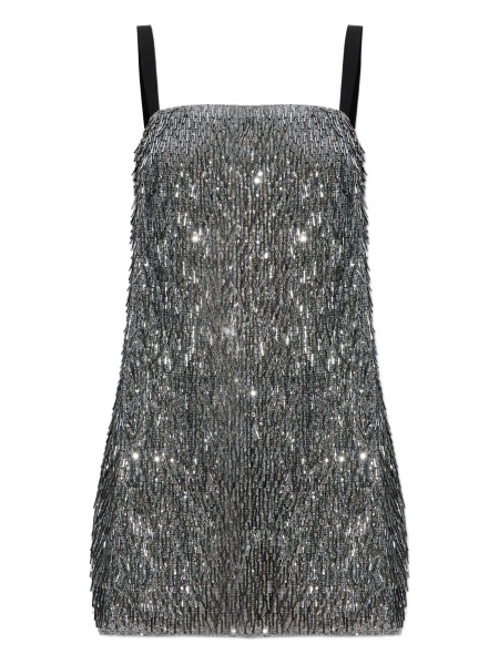 Rochie de ocazie Dolce & Gabbana gri din polyester