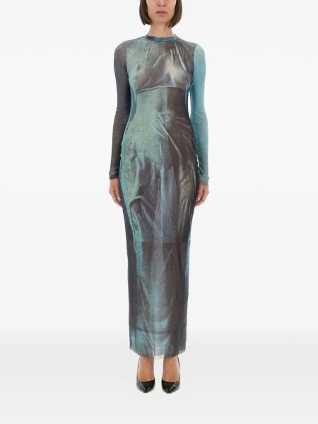 Rochie de seara Jean Paul Gaultier albastra