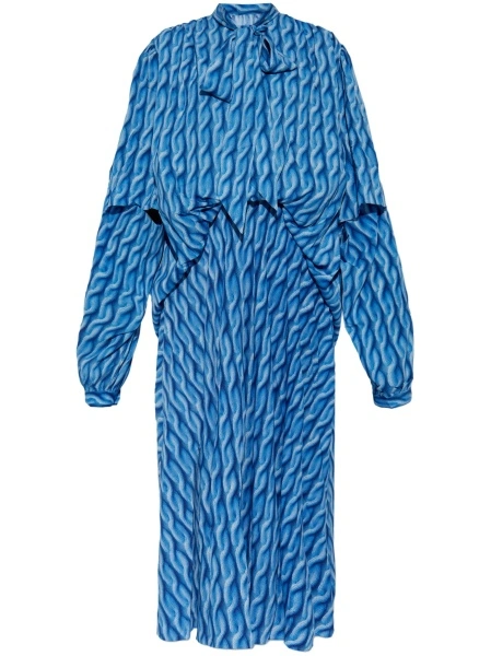 Rochie de zi Balenciaga albastra