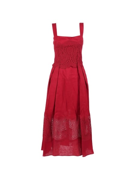 Rochie de zi Clips rosie