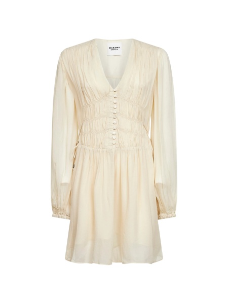 Rochie de zi ISABEL MARANT ETOILE neutra