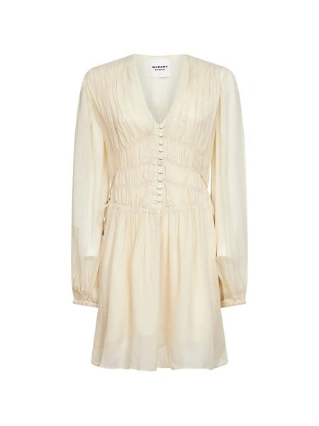 Rochie de zi ISABEL MARANT ETOILE neutra