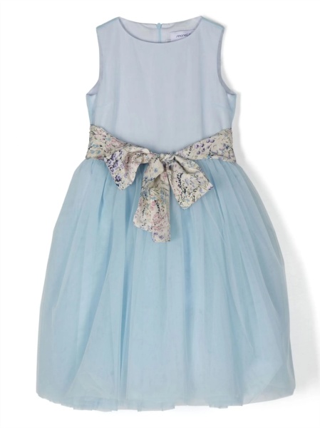 Rochie eleganta SIMONETTA albastra din poliamida