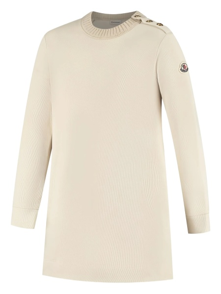 Rochie tricotata Moncler neutra