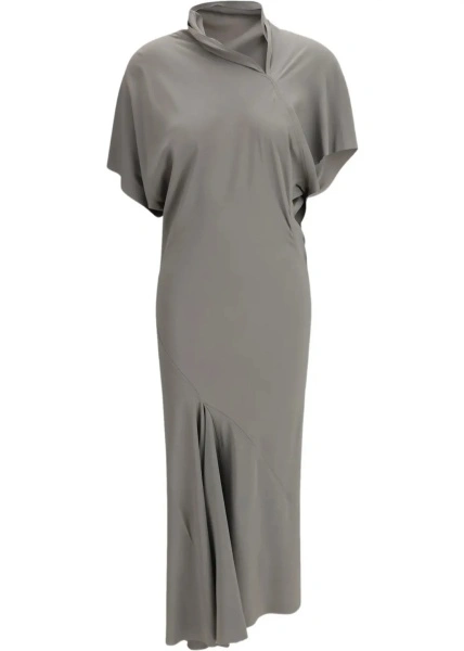Rochii Asymmetric midi Dress