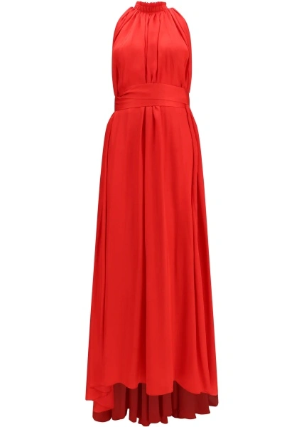 Rochii Belted pleated Dress