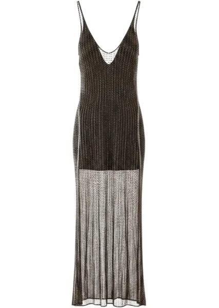 Rochii Crystal strapless mini dress