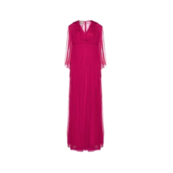Rochii Gucci Silk Midi Dress