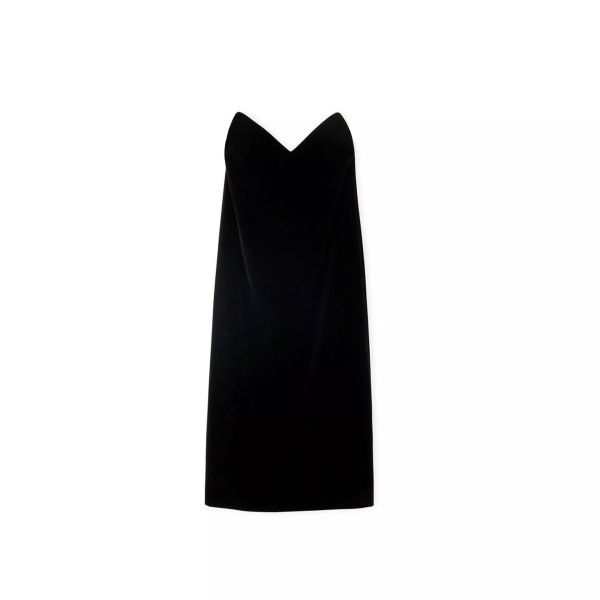 Rochii Loewe Bustier Velvet Dress