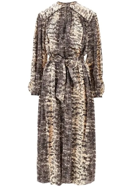 Rochii 'Luada' silk long dress