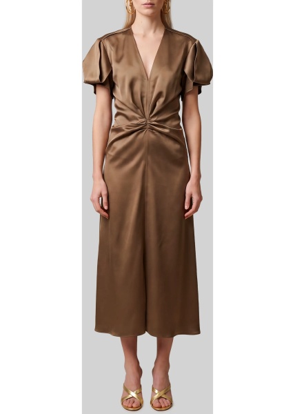 Rochii Midi Dress With Draping