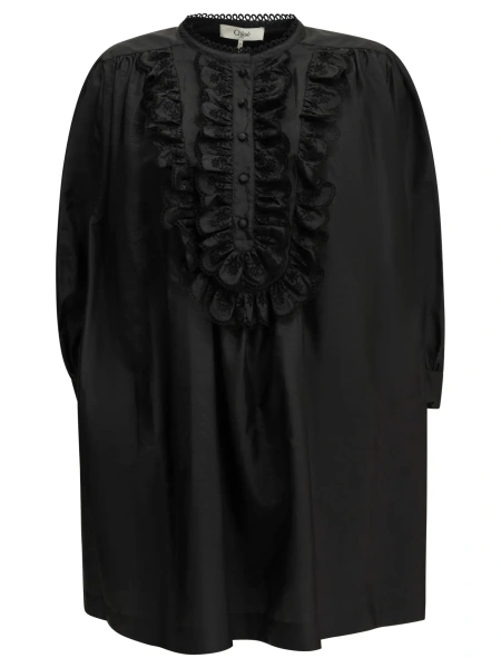 Rochii Short taffeta dress