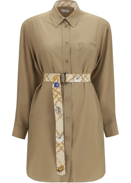 Rochii Silk crêpe de chine shirt Dress