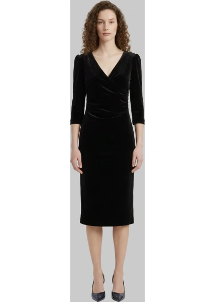 Rochii Velvet Midi Dress