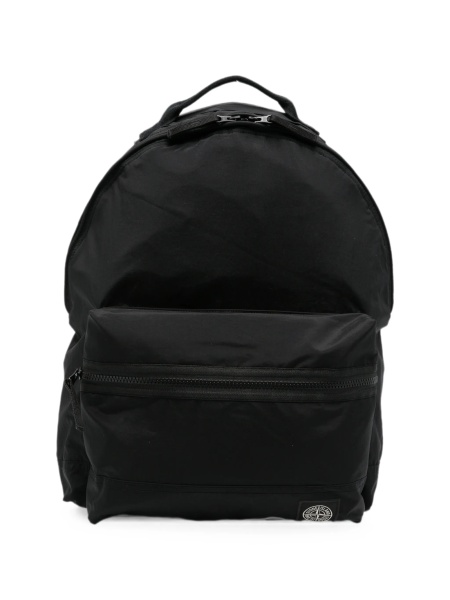 Rucsac Stone Island negru din poliamida