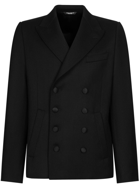 Sacou Dolce & Gabbana negru din lana