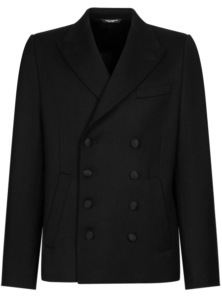 Sacou Dolce & Gabbana negru din lana