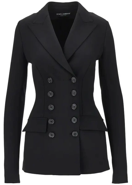 Sacou Dolce & Gabbana negru din lana