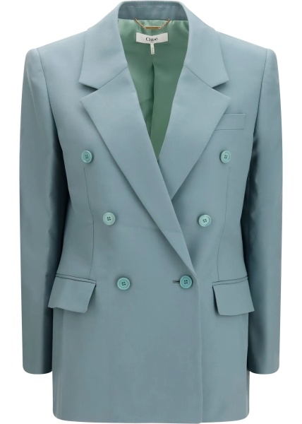 Sacou Double-breasted Blazer