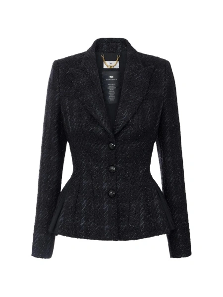 Sacou Elisabetta Franchi negru