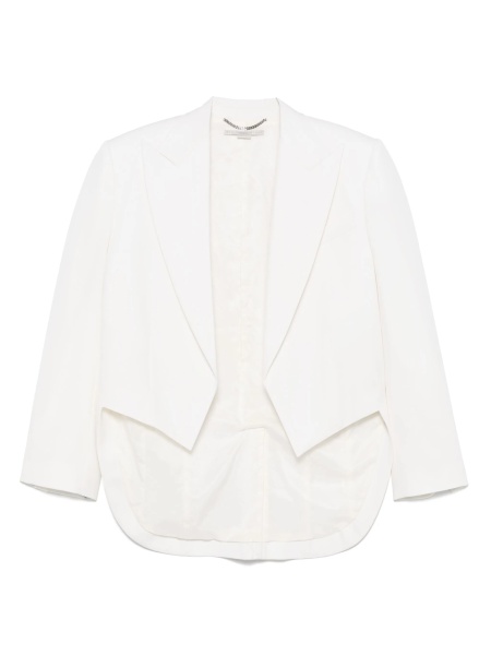 Sacou Stella McCartney neutru din elastan si lana