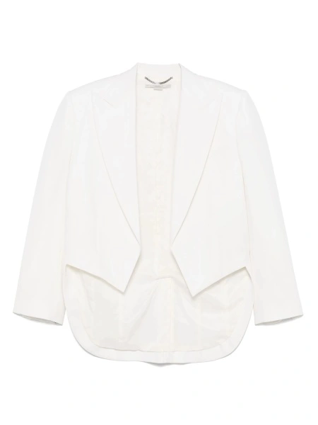 Sacou Stella McCartney neutru din elastan si lana