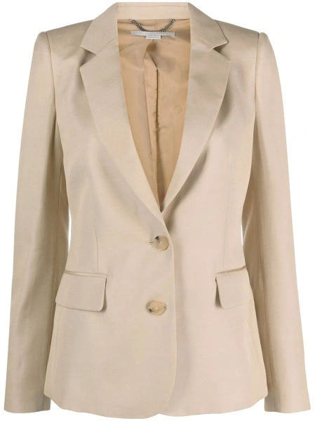 Sacou Stella McCartney neutru din vascoza