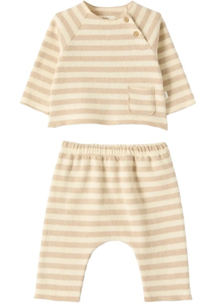 Salopete Pants Set With Sweatshirt