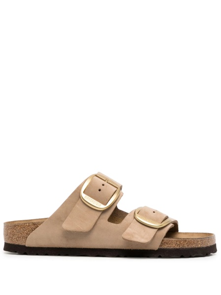 Sandale Birkenstock maro din piele