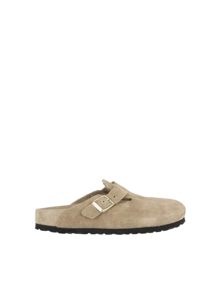 Sandale Boston EXQ taupe, Suede Leather, Narrow Fit
