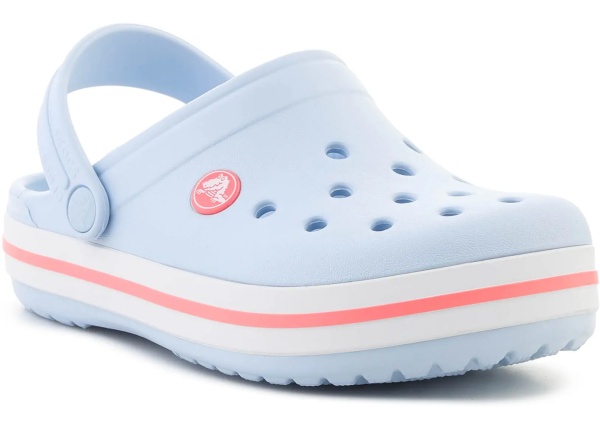Sandale CROCBAND KIDS CLOG BLUE FROST/GUAVA