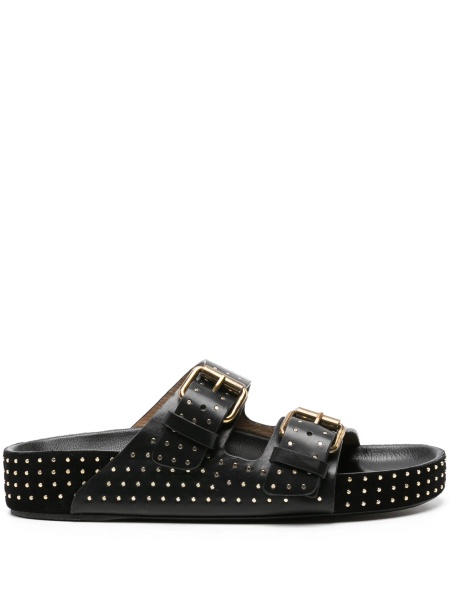 Sandale Isabel Marant negre din piele