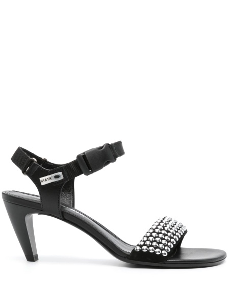 Sandale Premiata negre din piele