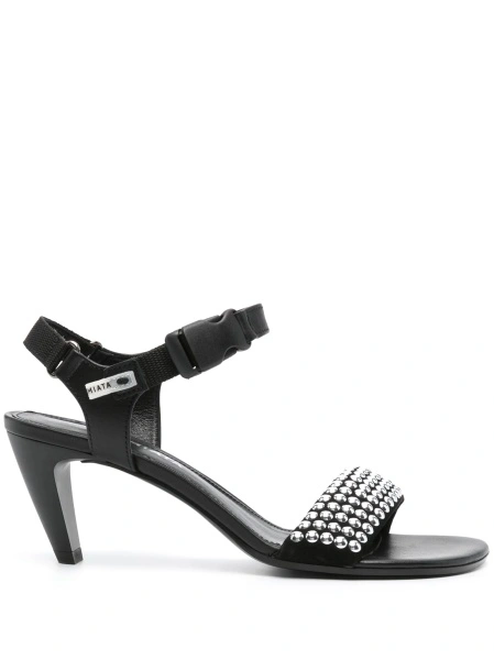 Sandale Premiata negre din piele