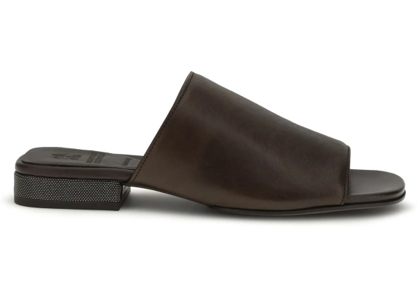 Sandale Riding calfskin Sandals with monili