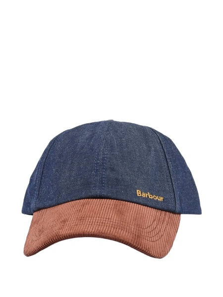 Sapca Barbour albastra din bumbac