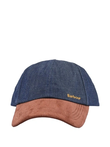 Sapca Barbour albastra din bumbac