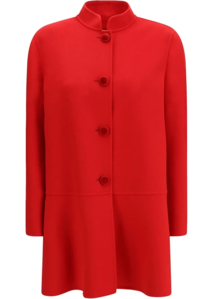 Single-breasted Compact Drap Coat
