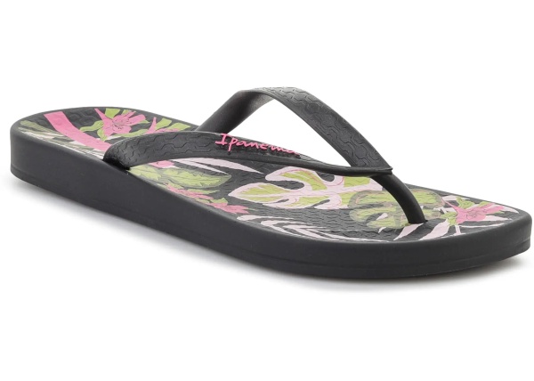 Slapi ANAT. TEMAS BLACK/BLACK/PINK