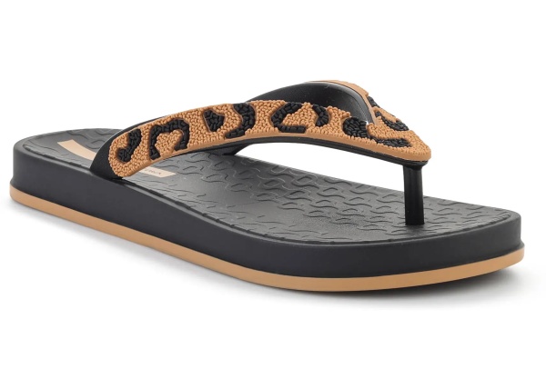 Slapi FESTA FEM BLACK/BLACK/BEIGE
