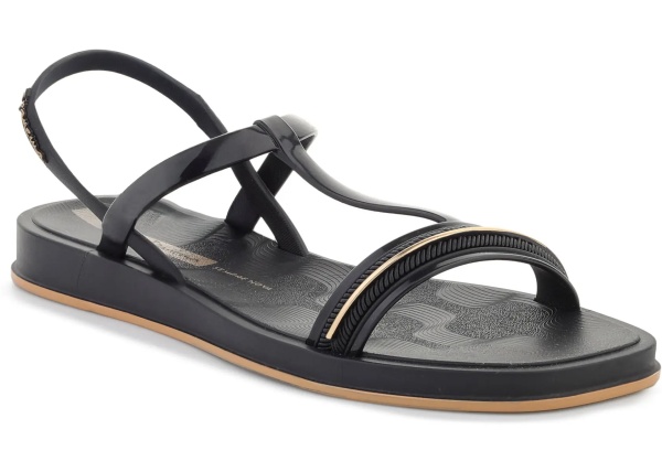 Slapi GLOW SAND AD BLACK/BLACK/GOLD