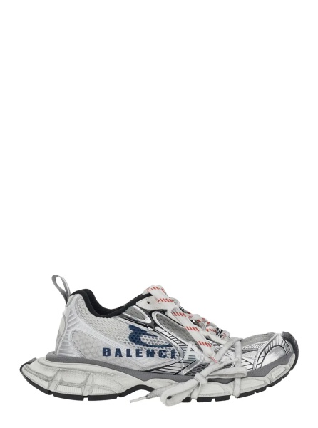 Sneakers '3XL' Multicolor Low Top Sneakers with Logo Lettering on the Side in Tech Fabric Man