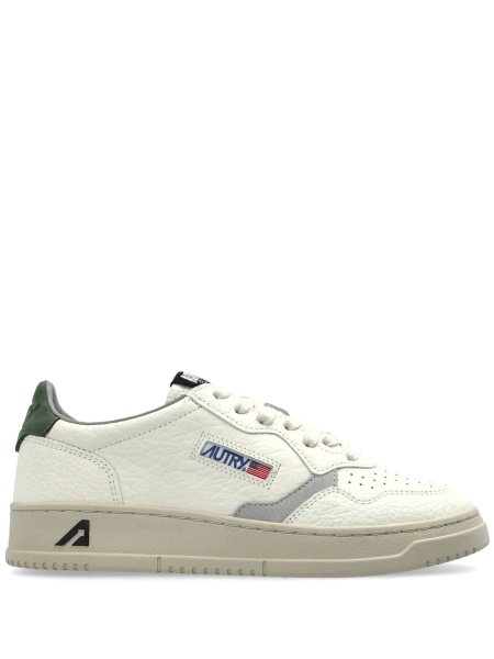 Sneakers AUTRY albi din piele