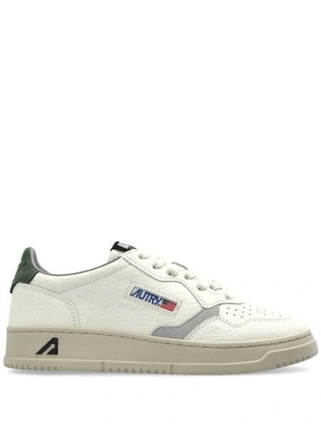 Sneakers AUTRY albi din piele